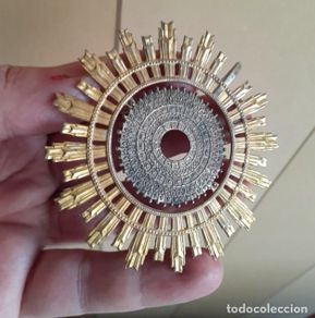 Antiguidades: Corona aureola potencias para Virgen orfebrería oportunidad
